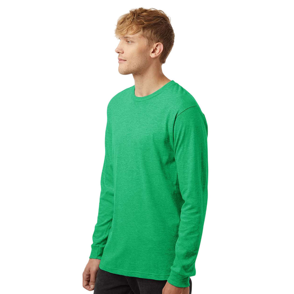 Tultex Unisex Heather Kelly Fine Jersey Long Sleeve T-Shirt