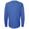Tultex Unisex Heather Royal Fine Jersey Long Sleeve T-Shirt