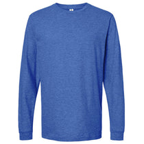 Tultex Unisex Heather Royal Fine Jersey Long Sleeve T-Shirt