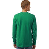 Tultex Unisex Kelly Green Fine Jersey Long Sleeve T-Shirt