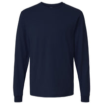 Tultex Unisex Navy Fine Jersey Long Sleeve T-Shirt