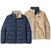 Patagonia Men's New Navy Reversible Silent Down Jacket