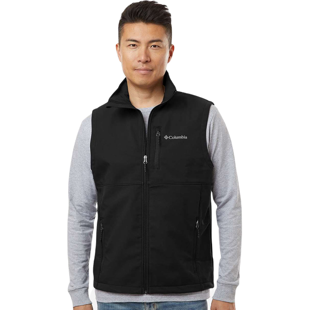 Columbia Men's Black Ascender Soft Shell Vest