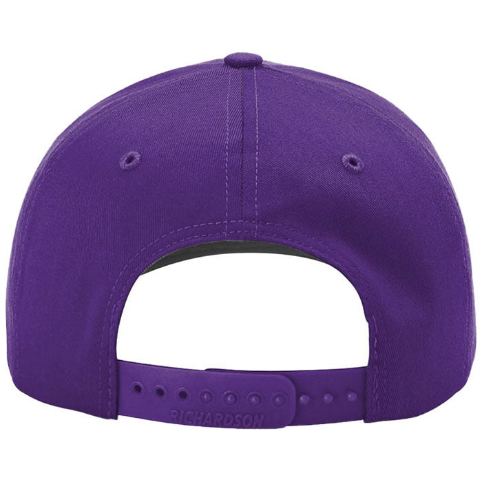 Richardson Purple Pro Twill Snapback