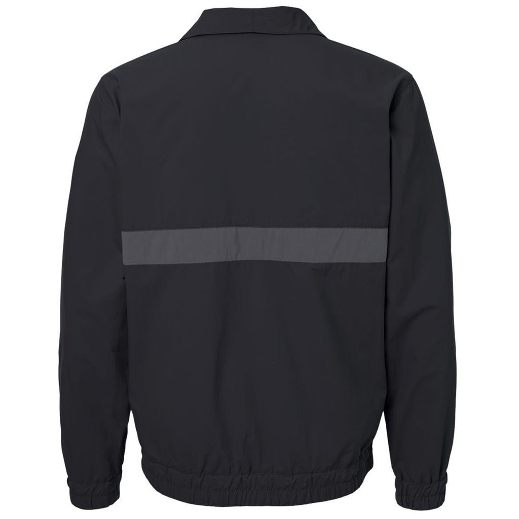 Columbia Men's Black/Shark Spire Valley Windbreaker