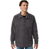 Columbia Men's Charcoal Grey Heather Steens Mountain Solid Shirt Jacket