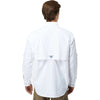 Columbia Men's White PFG Bahama Long Sleeve Shirt