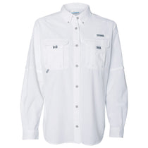 Columbia Women's White PFG Bahama Long Sleeve Shirt