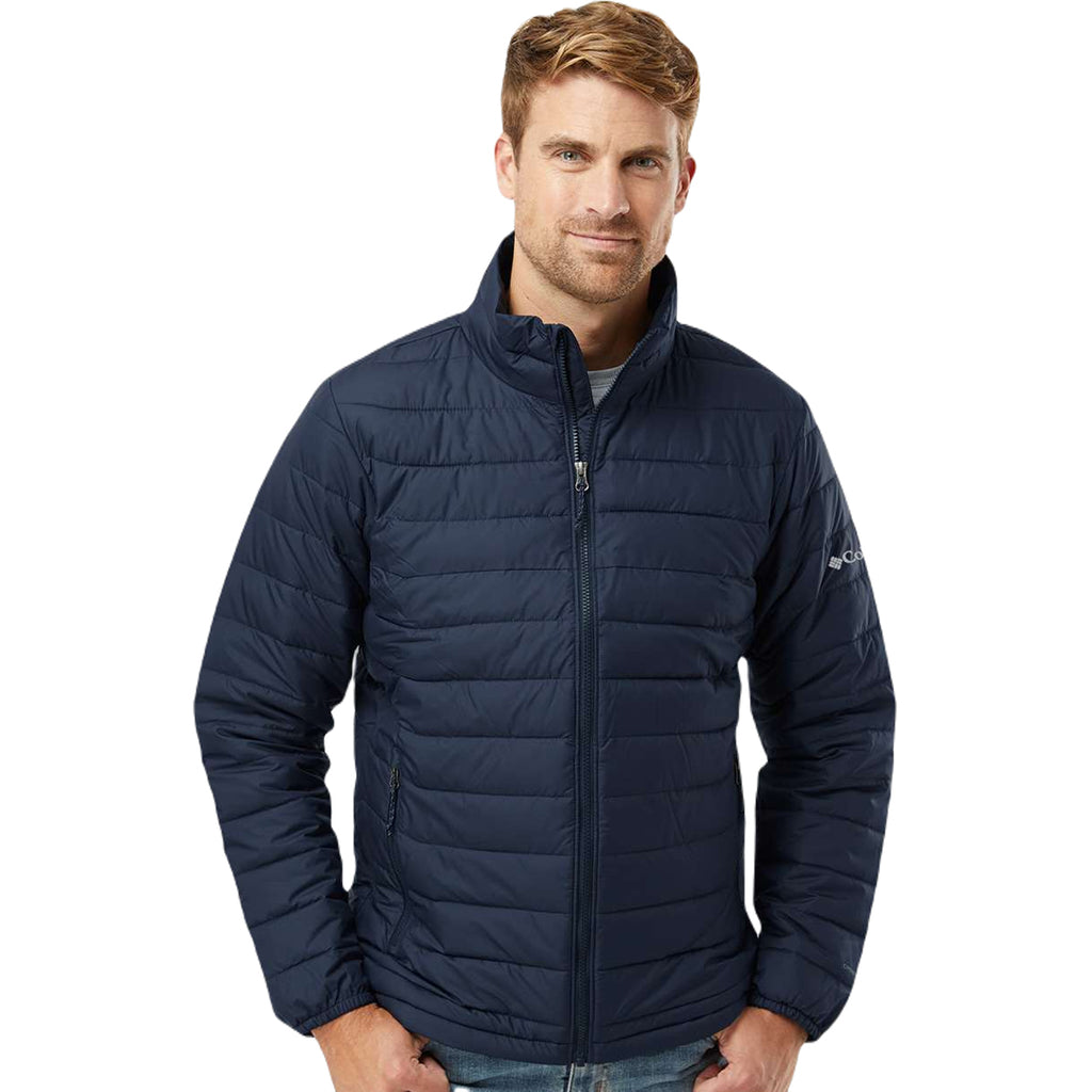 Columbia Men's Collegiate Navy Powder Lite Jacket