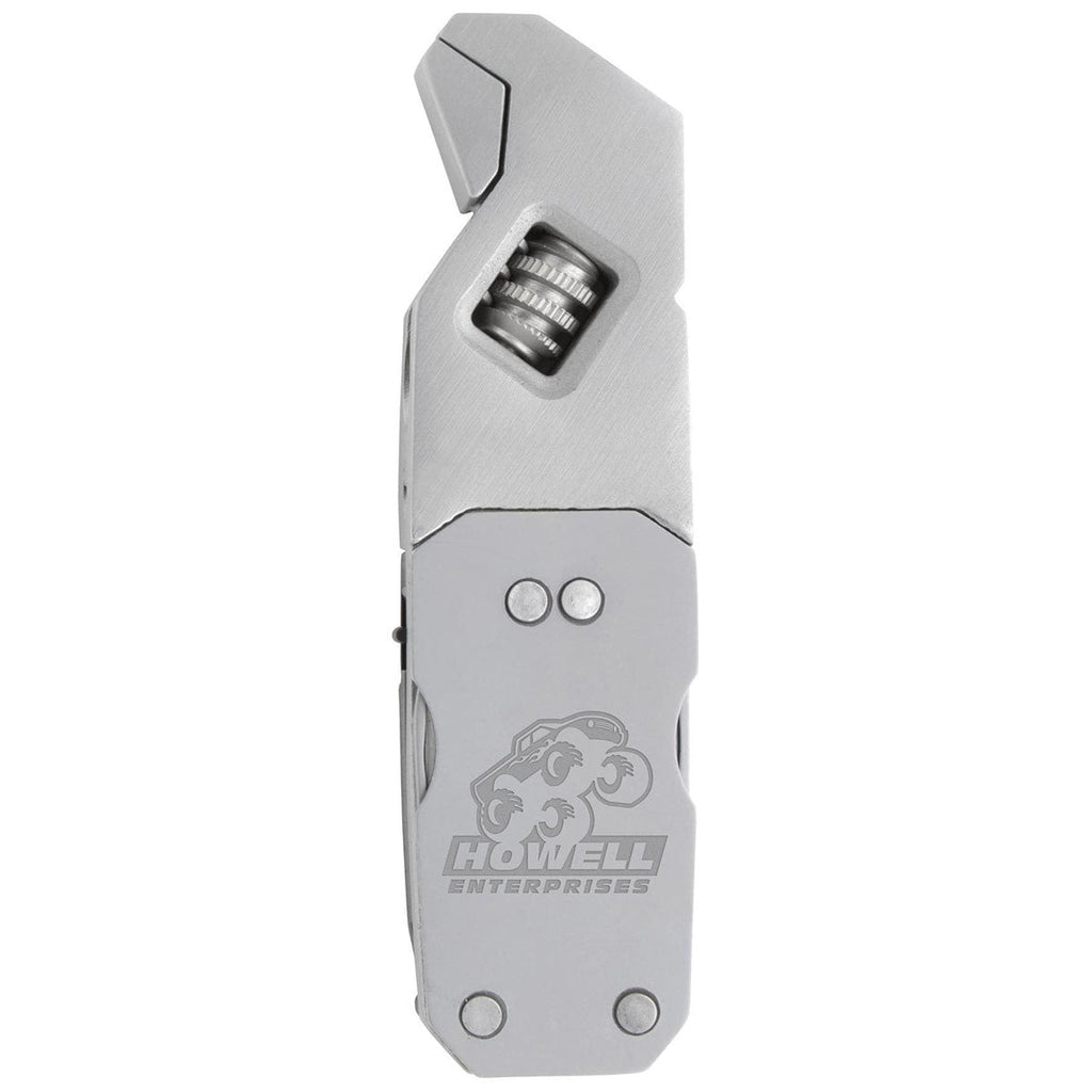 Koozie Silver/Black Multi-Functional Wrench Tool