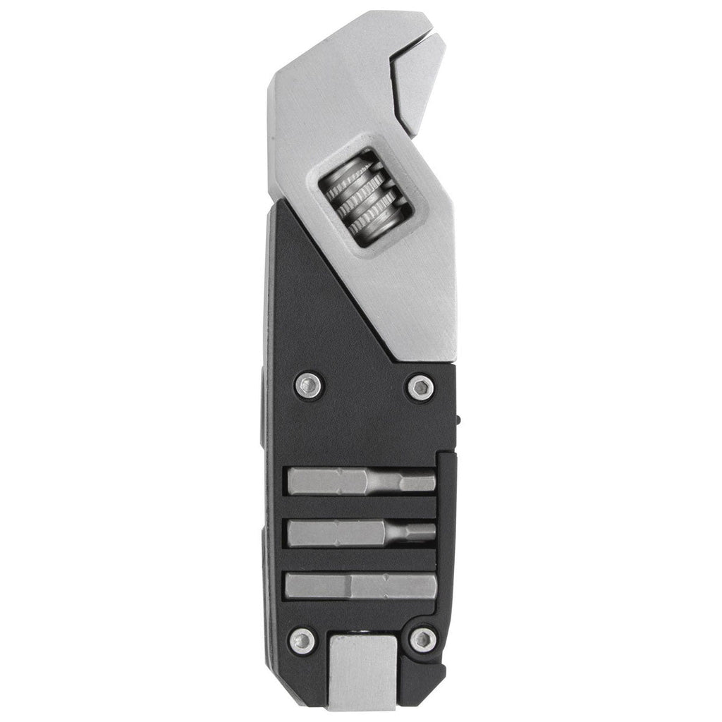 Koozie Silver/Black Multi-Functional Wrench Tool