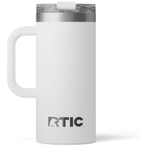 RTIC White 16oz Road Trip Travel Mug