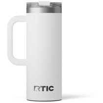 RTIC White 20oz Road Trip Travel Mug