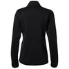 Columbia Women's Black Essential Hike Grid Fleece Half-Zip Pullover