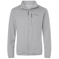 Columbia Men's Columbia Grey Essential Hike Grid Fleece Full-Zip