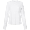 Columbia Women's White/Nightshade PFG Tidal Tee Hooded Long Sleeve