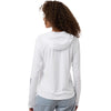 Columbia Women's White/Nightshade PFG Tidal Tee Hooded Long Sleeve
