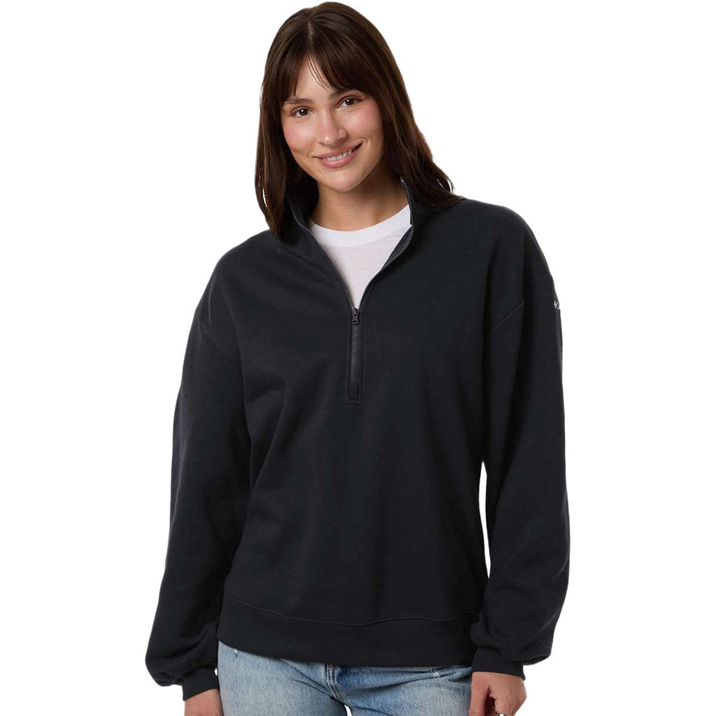 Columbia Women's Black Aldermore Half-Zip Pullover