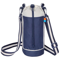 Leed's Navy Retro Sport Recycled Bottle Sling