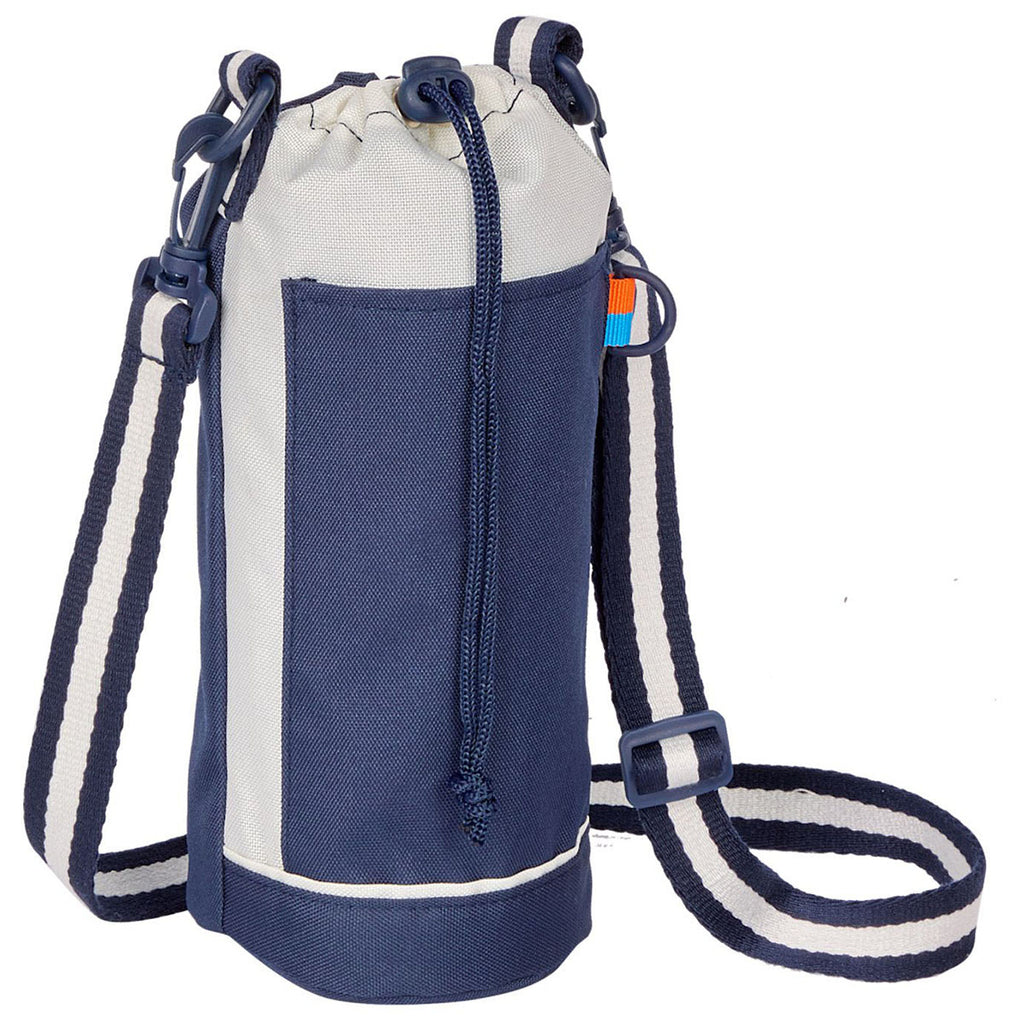 Leed's Navy Retro Sport Recycled Bottle Sling