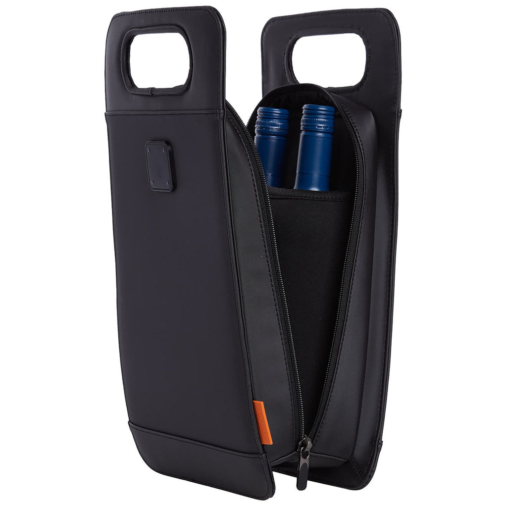 Stitch Onyx Wine Tote