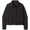 Patagonia Women's Black Micro D Fleece Shirt Jacket