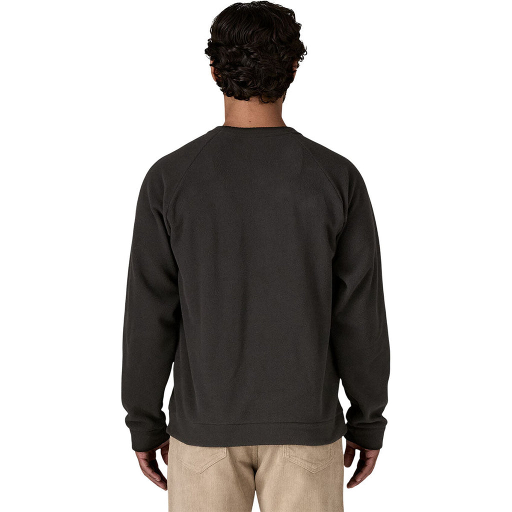Patagonia Men's Black Micro D Fleece Crewneck