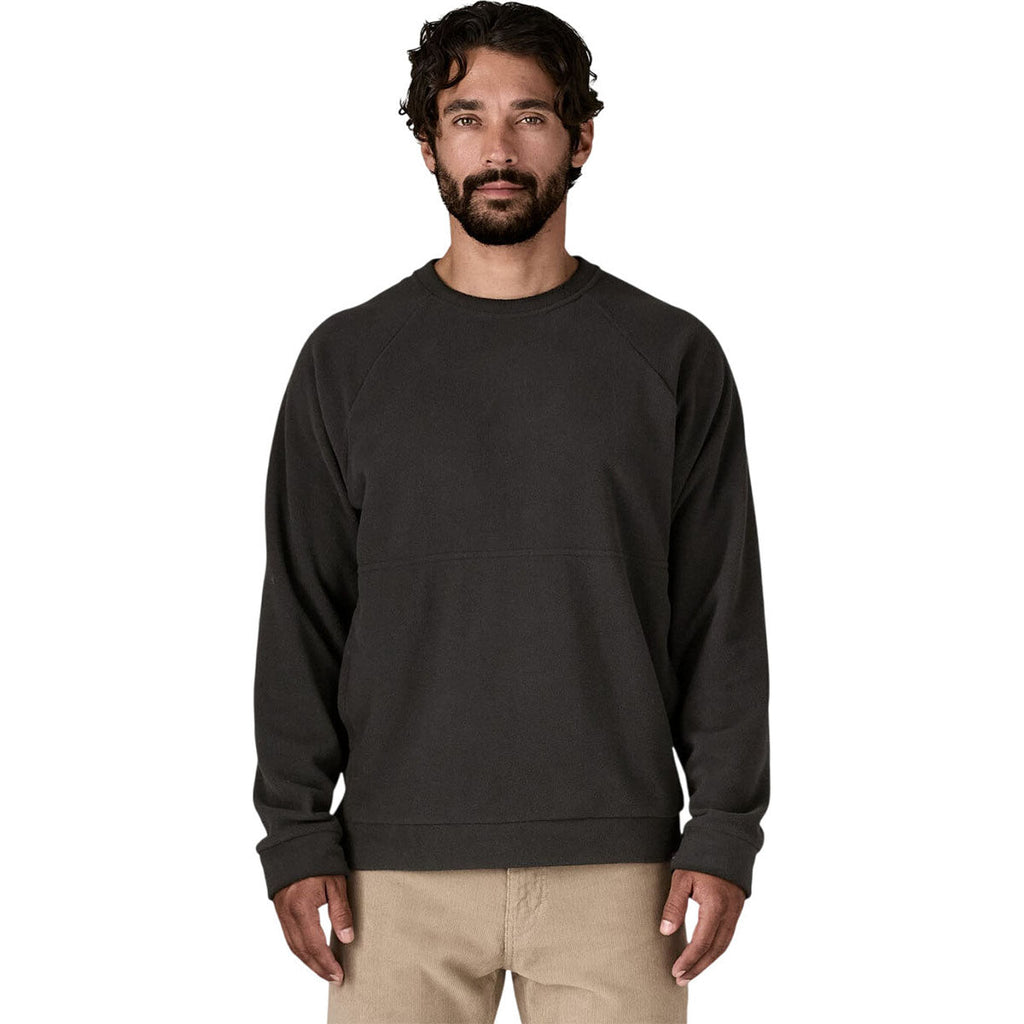 Patagonia Men's Black Micro D Fleece Crewneck