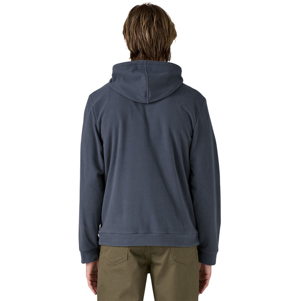 Patagonia Men's Smolder Blue Micro D Fleece Hoody