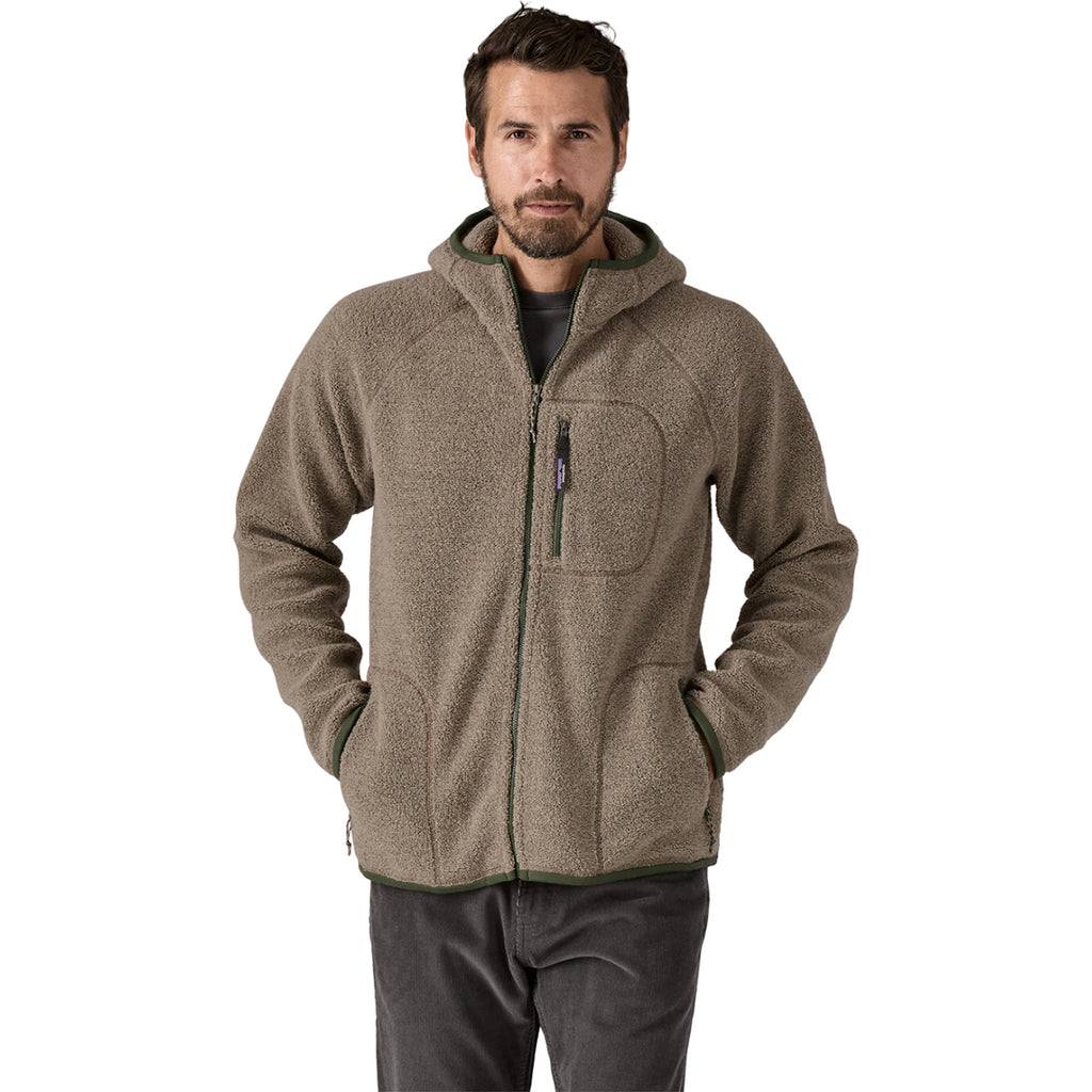 Patagonia Men's Seabird Grey Reclaimed Fleece Hoody