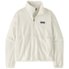 Patagonia Women's Birch White Micro D 1/2-Zip Fleece Pullover