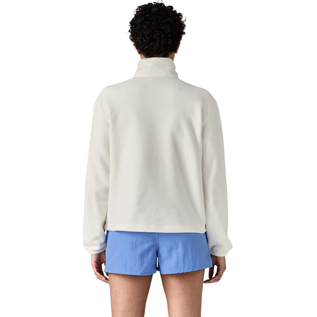 Patagonia Women's Birch White Micro D 1/2-Zip Fleece Pullover