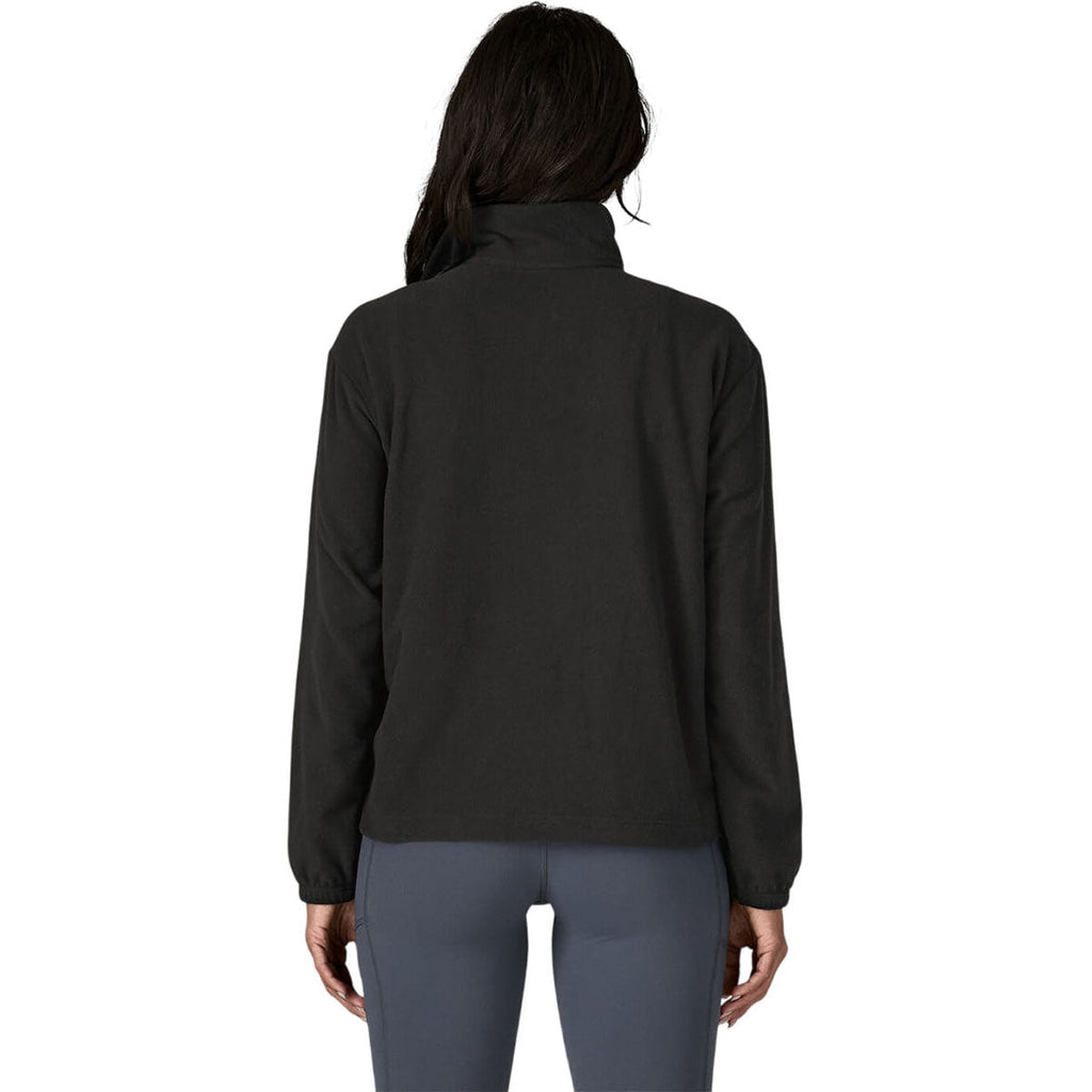 Patagonia Women's Black Micro D 1/2-Zip Fleece Pullover