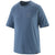 Patagonia Men's Forge Mark Crest: Utility Blue Capilene Cool Trail Graphic Shirt