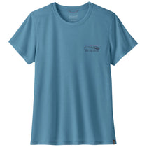 Patagonia Women's Shore Blue Capilene Cool Trail Shirt - Stratapeaks
