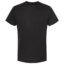 Tultex Unisex Black Poly-Rich T-Shirt