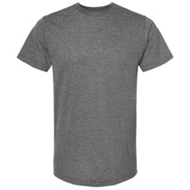 Tultex Unisex Heather Charcoal Poly-Rich T-Shirt