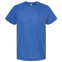 Tultex Unisex Heather Royal Poly-Rich T-Shirt