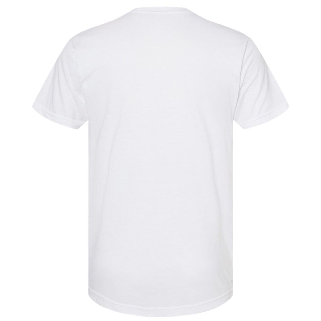 Tultex Unisex White Poly-Rich T-Shirt
