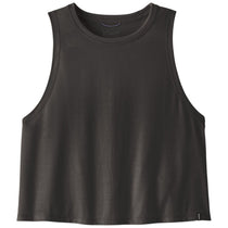 Patagonia Women's Ink Black Capilene Cool Trail Cropped Tank Top