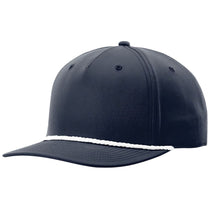 Richardson Navy/White 5-Panel Classic Rope Cap