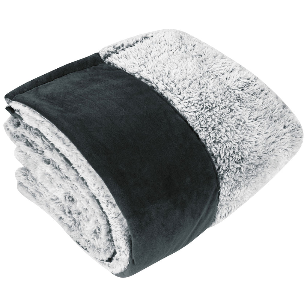 48-Hour BIC Black Super-soft Plush Blanket