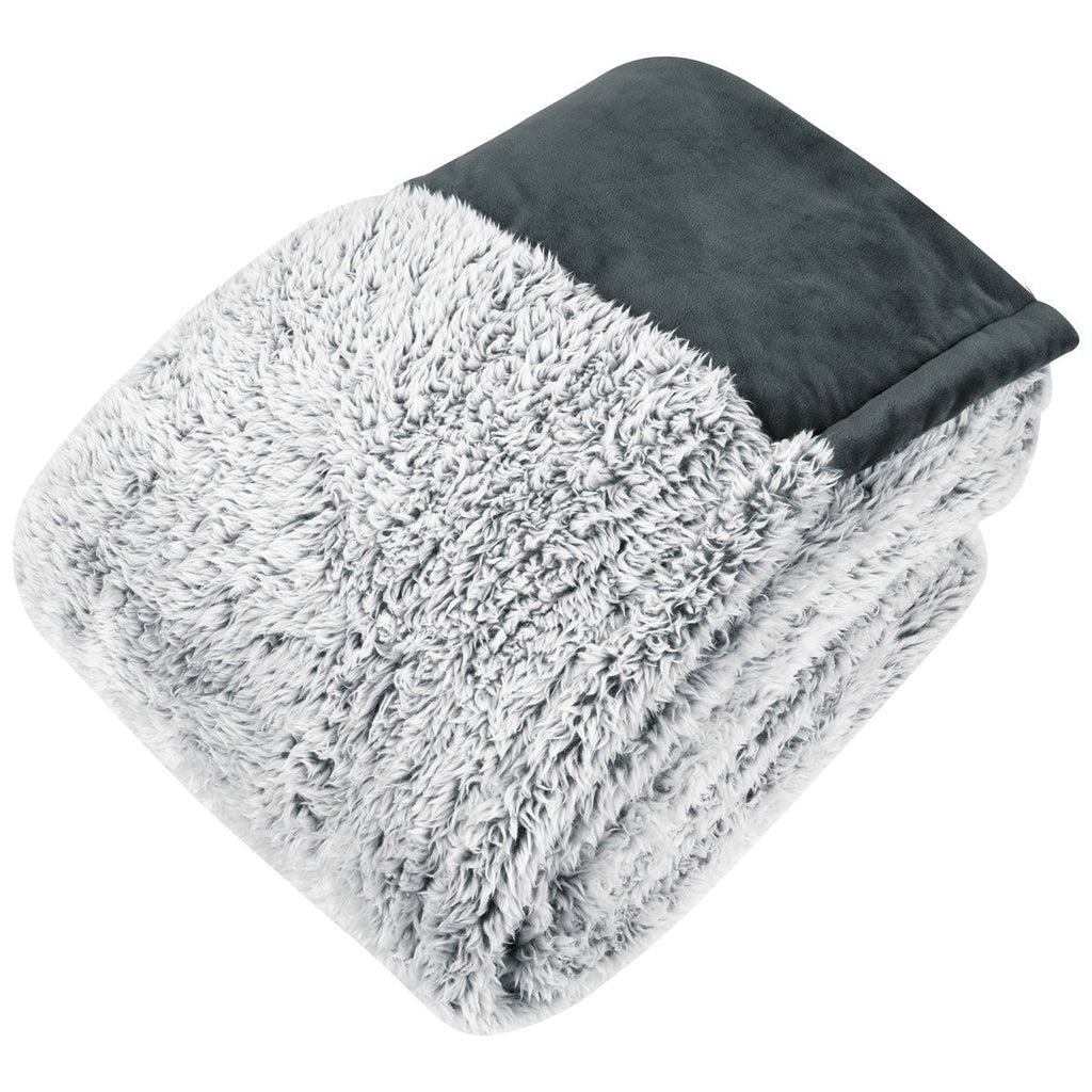 48-Hour BIC Black Super-soft Plush Blanket