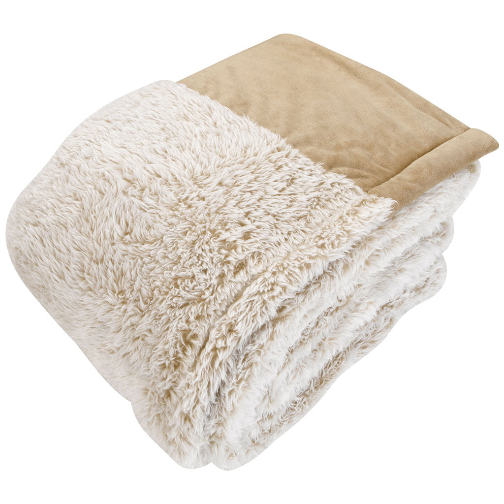 48-Hour BIC Tan Super-soft Plush Blanket