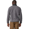 Patagonia Men's Noble Grey Microdini 1/2-Zip Fleece Pullover