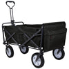 48-Hour Koozie Black Collapsible Folding Wagon