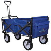48-Hour Koozie Blue Collapsible Folding Wagon