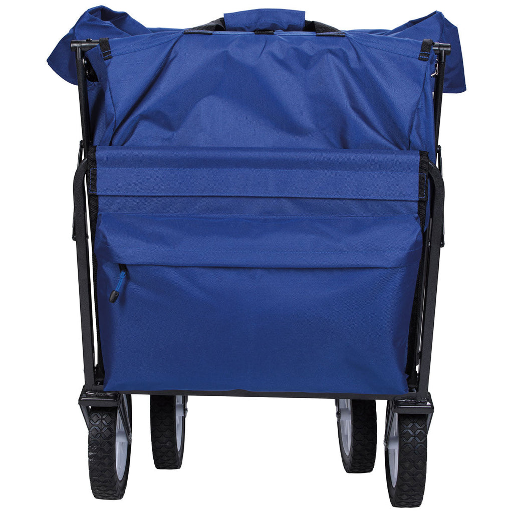 48-Hour Koozie Blue Collapsible Folding Wagon