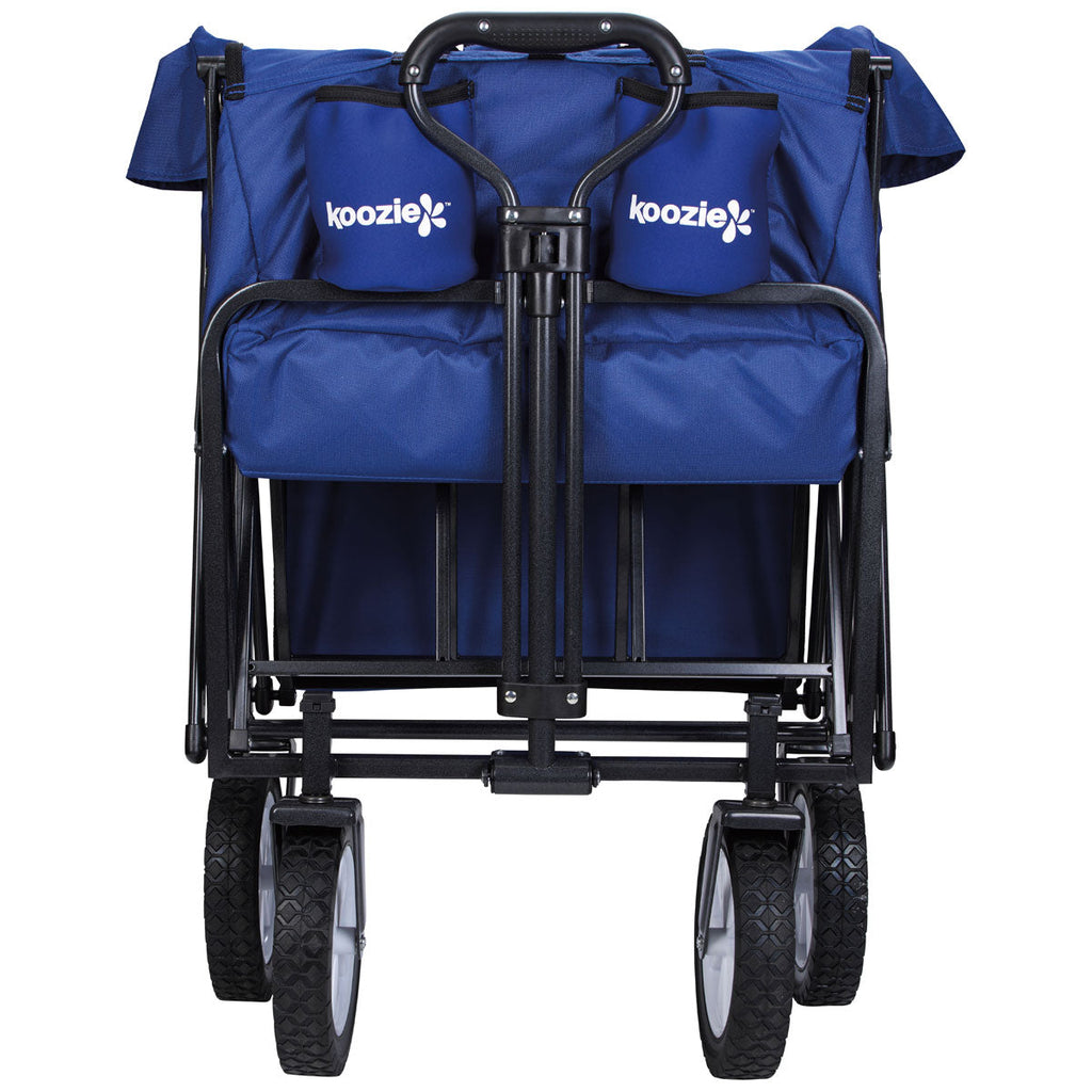 48-Hour Koozie Blue Collapsible Folding Wagon