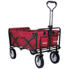 48-Hour Koozie Red Collapsible Folding Wagon